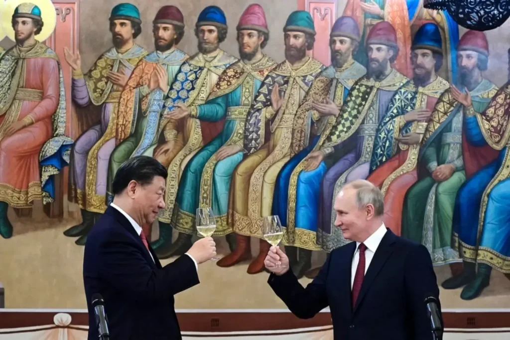 Xi Jinping îi transmite lui Putin că Rusia şi China „vor apăra dreptatea în lume”