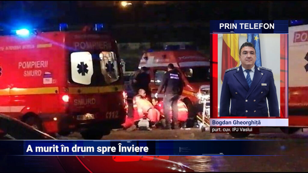 A murit în drum spre Înviere
