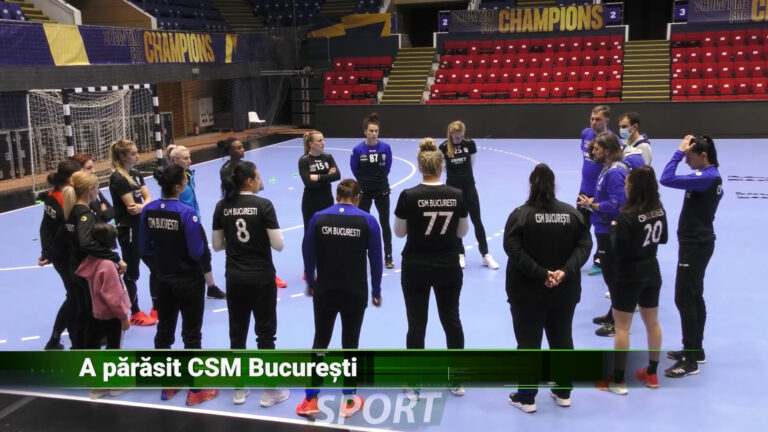 A părăsit CSM București