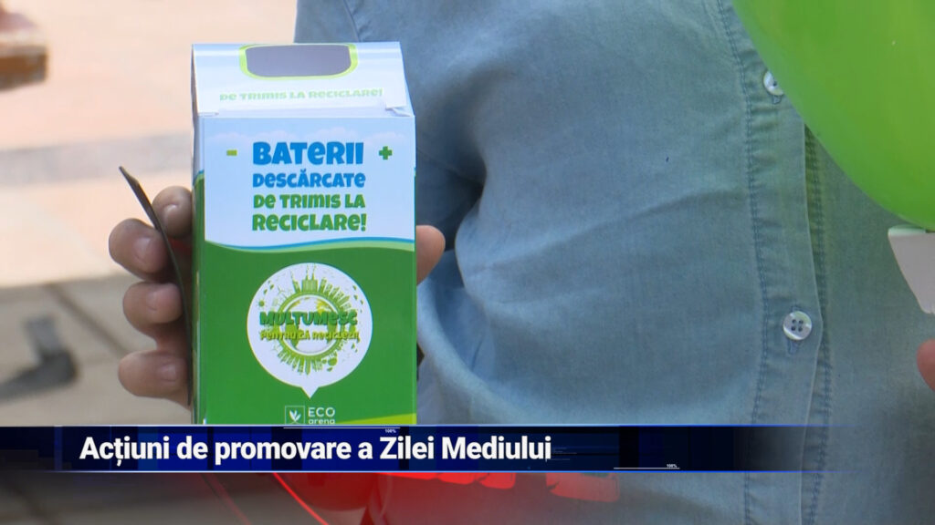 Acțiuni de promovare a Zilei Mediului