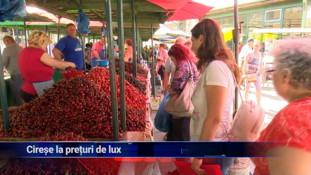 Cireșe la prețuri de lux