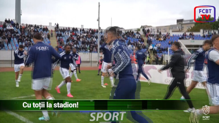 CU TOȚII LA STADION!