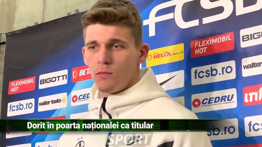 DORIT ÎN POARTA NAŢIONALEI, CA TITULAR