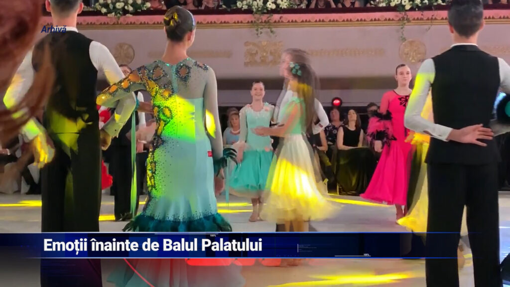 Emoții înainte de Balul Palatului