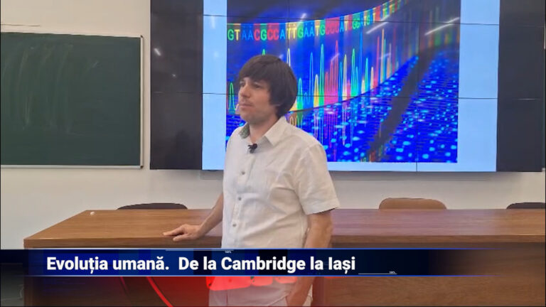 Evoluția umană. De la Cambridge la Iași
