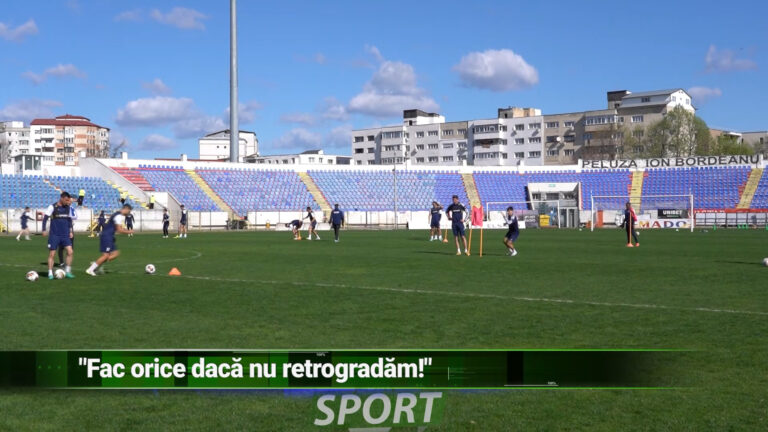 „FAC ORICE DACA NU RETROGRADĂM!”