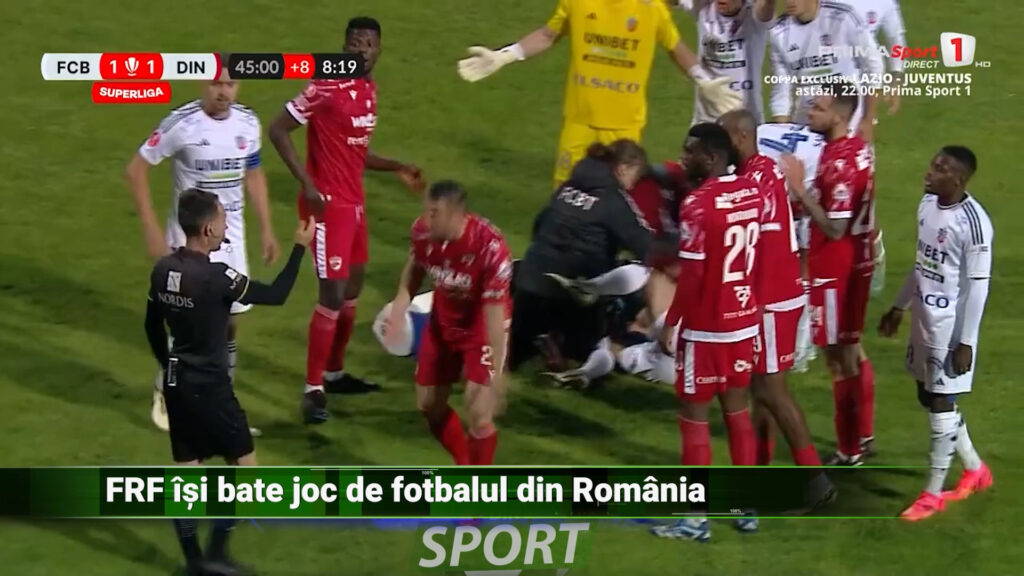 FRF ÎȘI BATE JOC DE FOTBALUL DIN ROMÂNIA