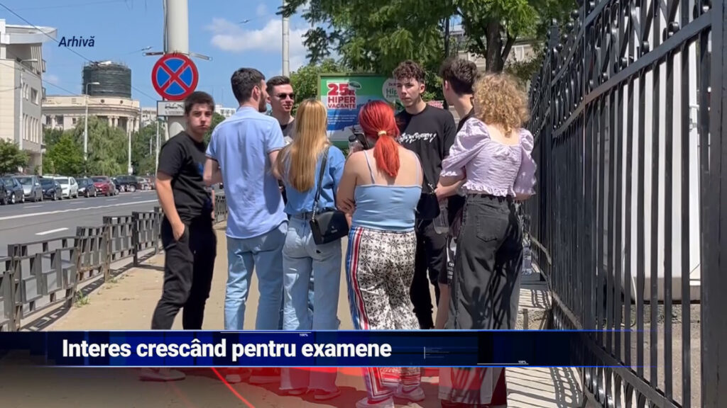 Interes crescând pentru examene