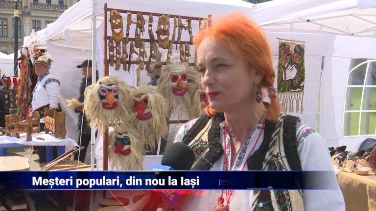 Meşterii populari, din nou la Iaşi