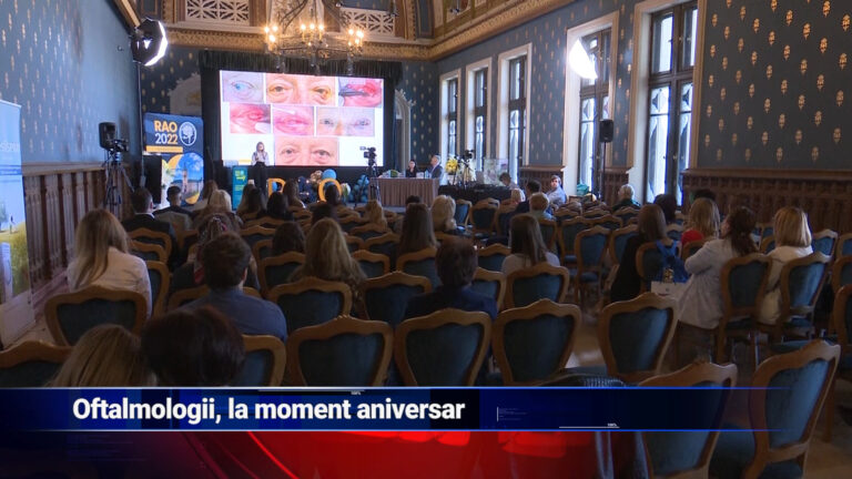 Oftalmologii, la moment aniversar