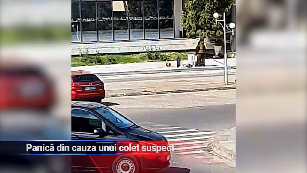 Panică din cauza unui colet suspect