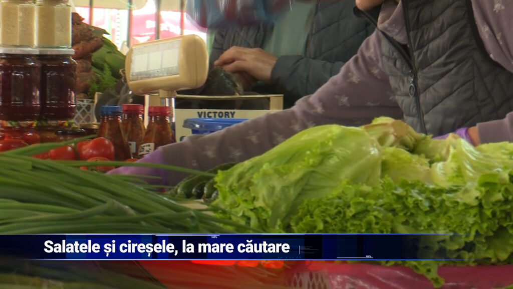 Salatele și cireșele, la mare căutare