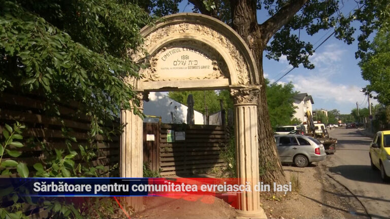 Sărbătoare pentru comunitatea evreiască din Iași
