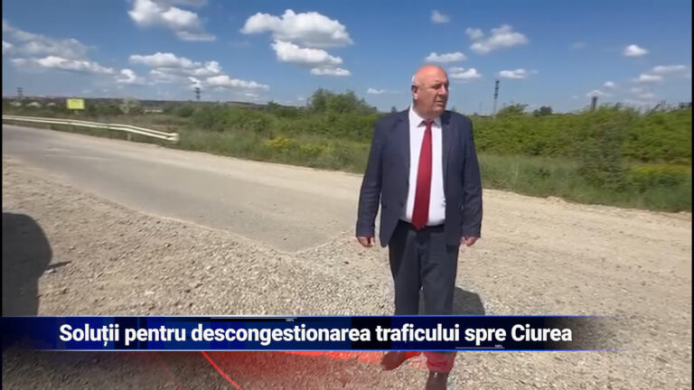 Soluții pentru descongestionarea traficului spre Ciurea