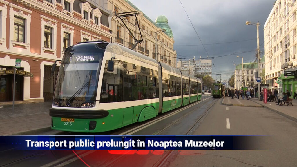 Transport public prelungit în Noaptea Muzeelor