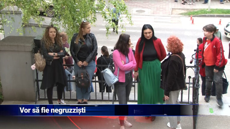 Vor să fie negruziști