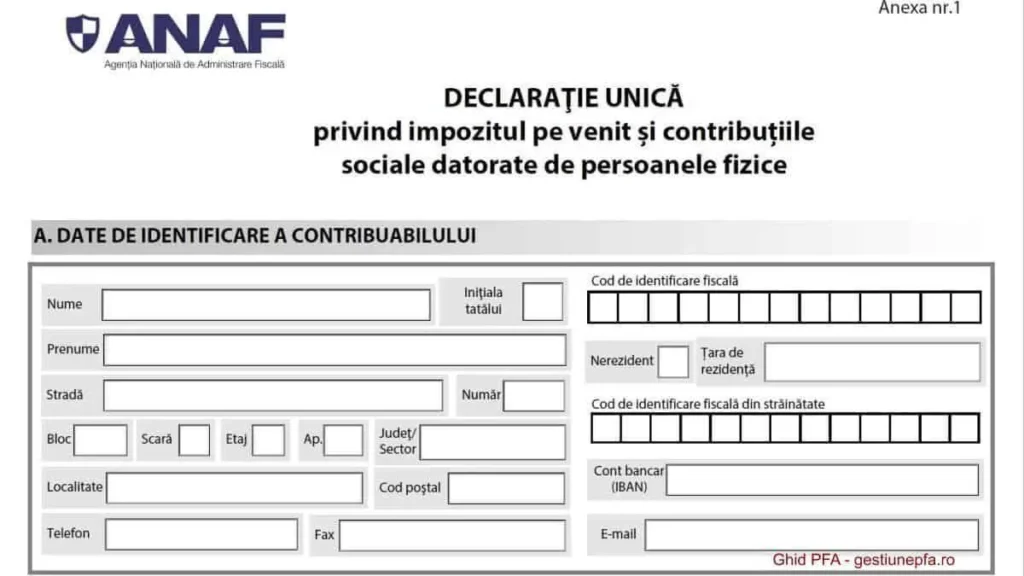 Până pe 27 mai se poate depune declarația unică