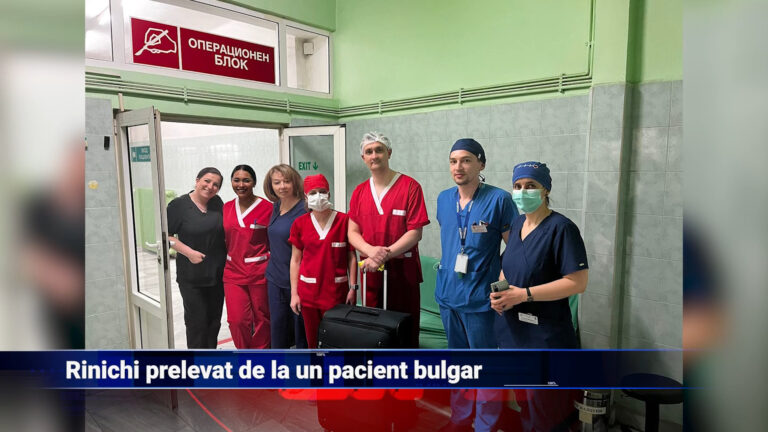 Rinichi prelevați de la un pacient bulgar