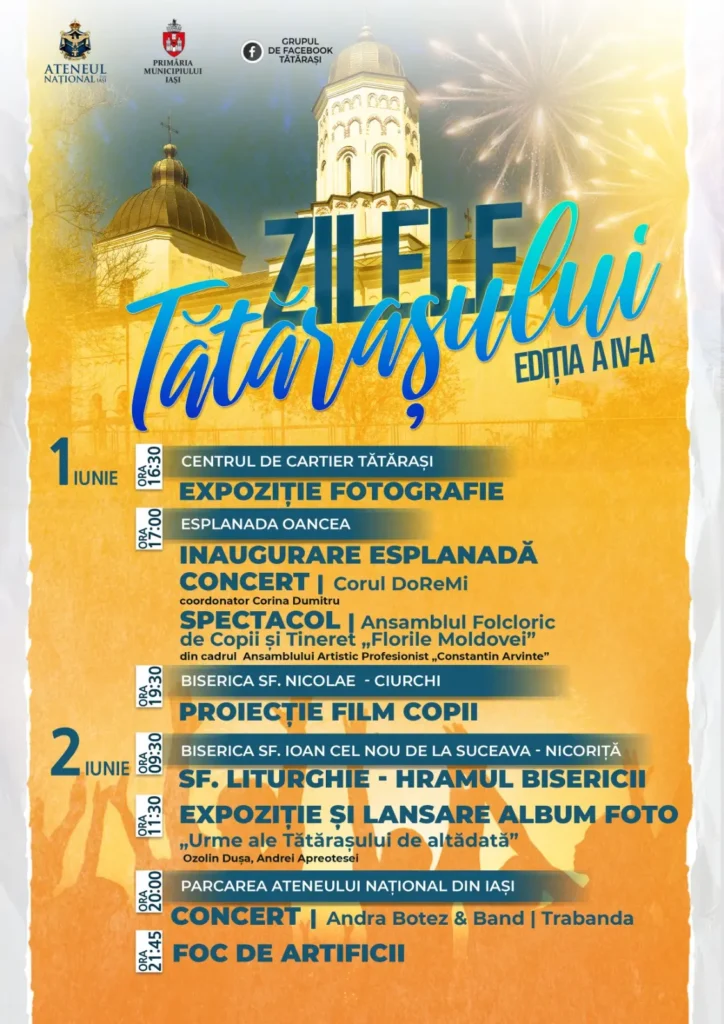 Zilele Tătărașului, ediția a IV-a, pe 1 și 2 iunie!
