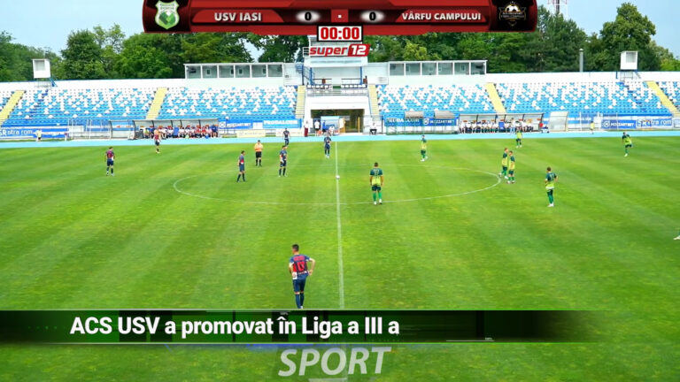 ACS USV a promovat în Liga a III-a