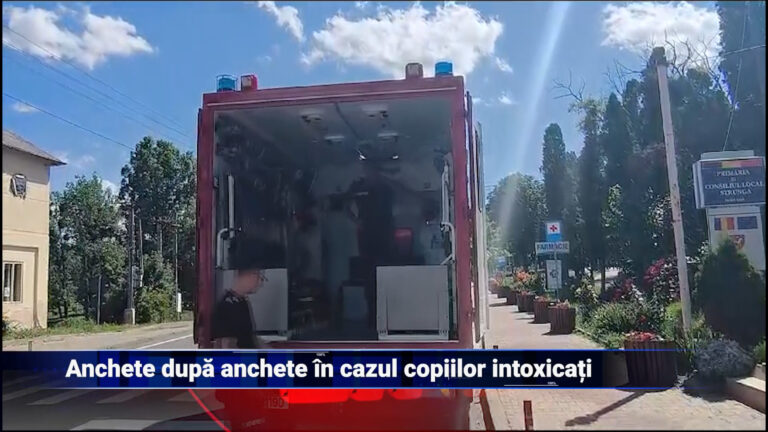 Anchete după anchete în cazul copiilor intoxicați