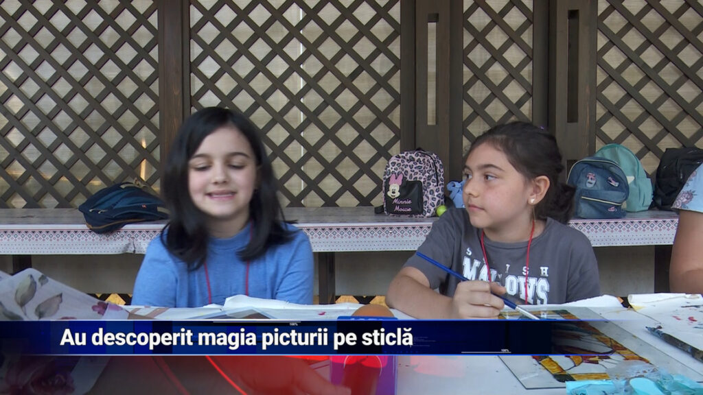 Au descoperit magia picturii pe sticlă