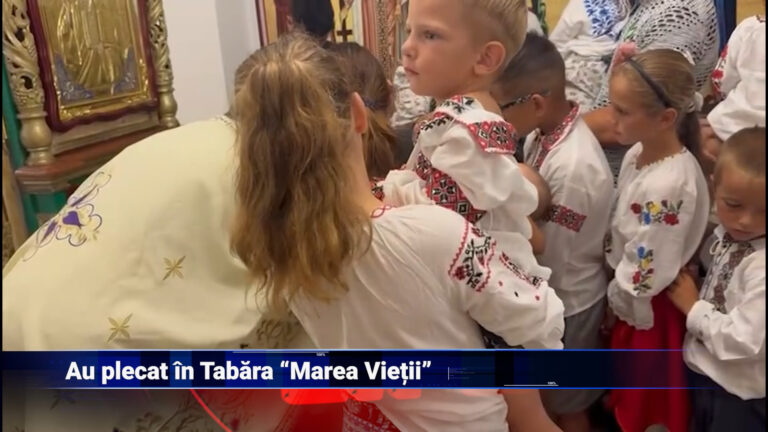 Au plecat în Tabăra „Marea Vieții”