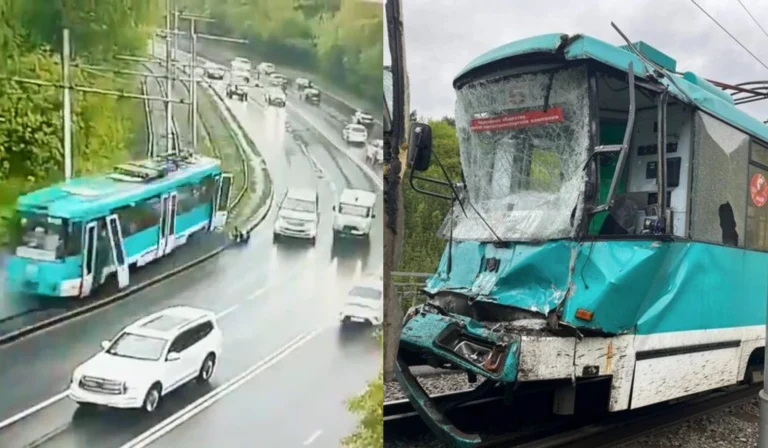 Accident tragic în Rusia: Un mort și aproape 100 de răniți în urma coliziunii a două tramvaie (VIDEO)