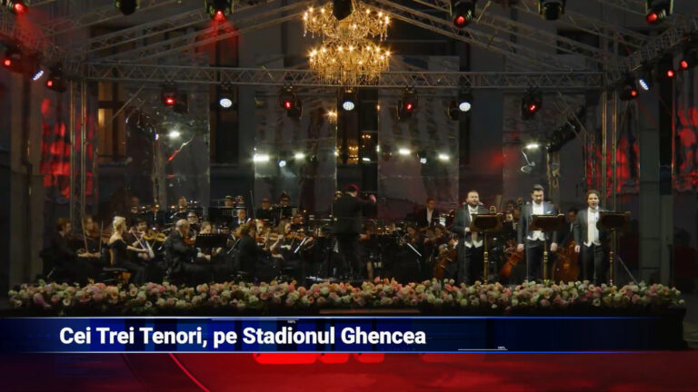 Cei Trei Tenori, pe Stadionul Ghencea
