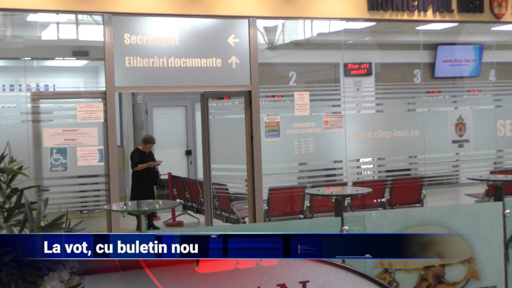 La vot, cu buletinul nou