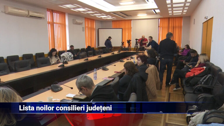 Lista Noilor Consilieri Județeni
