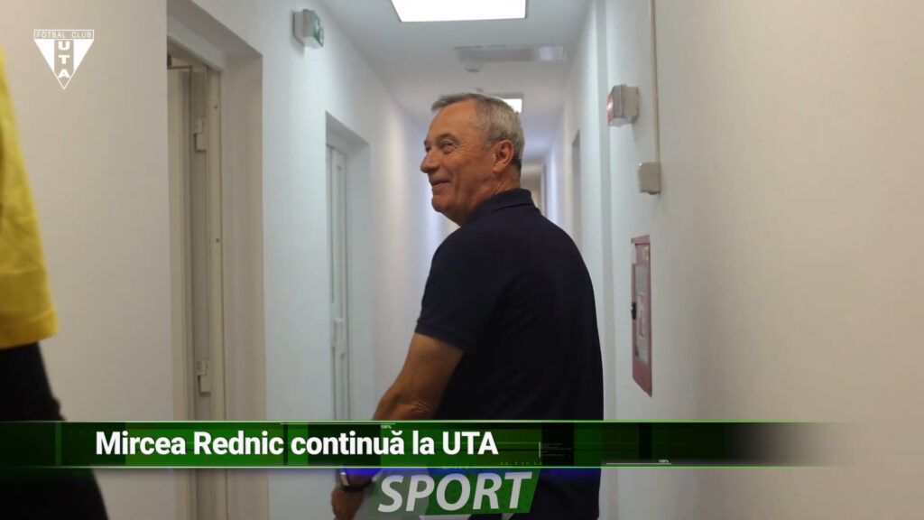 MIRCEA REDNIC CONTINUĂ LA UTA