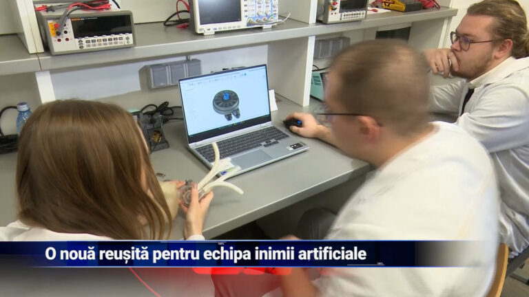 O nouă reușită pentru echipa inimii artificiale