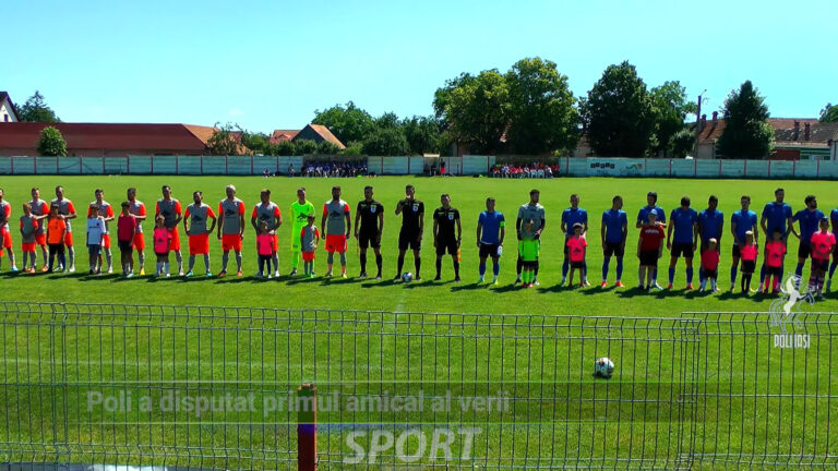 POLI A DISPUTAT PRIMUL AMICAL AL VERII