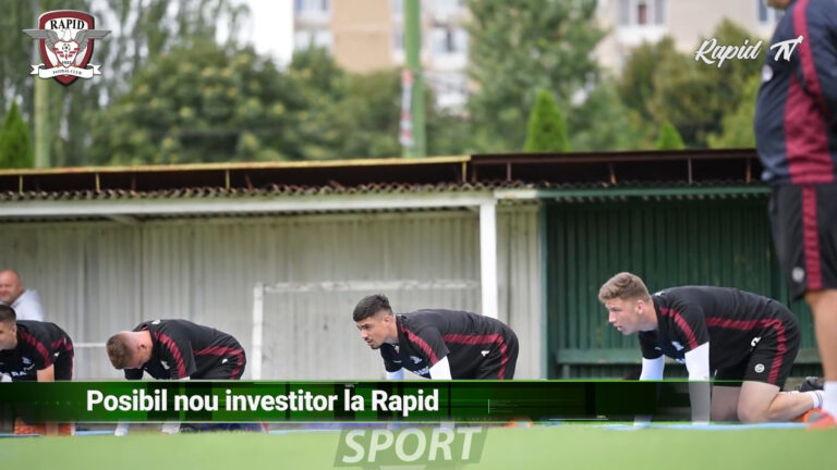 POSIBIL NOU INVESTITOR LA RAPID