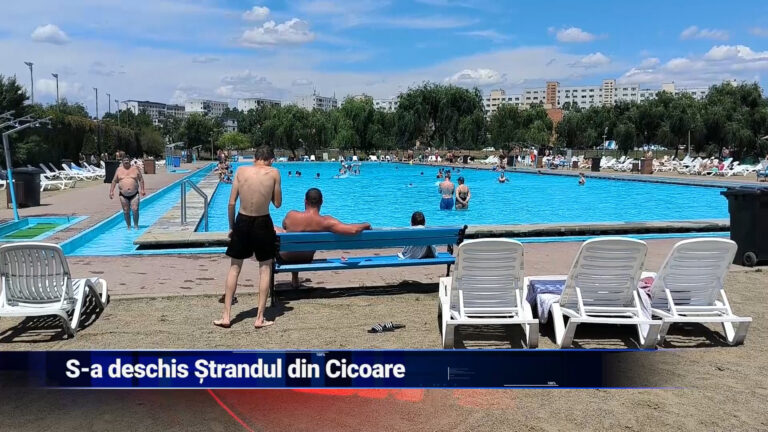 S-a deschis Ștrandul din Cicoare