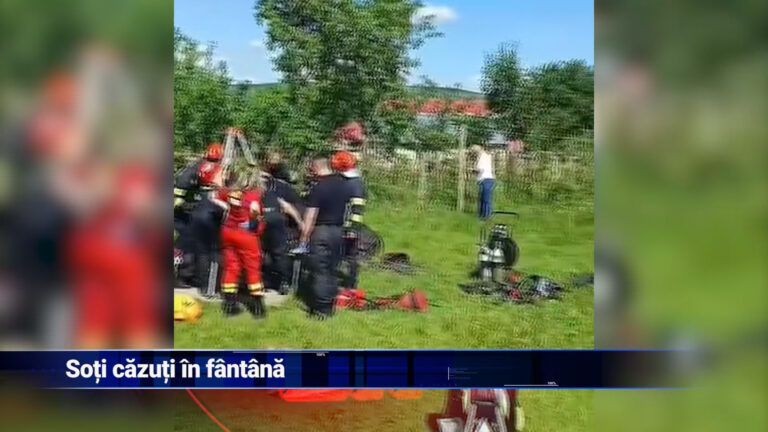 Soți căzuți în fântână