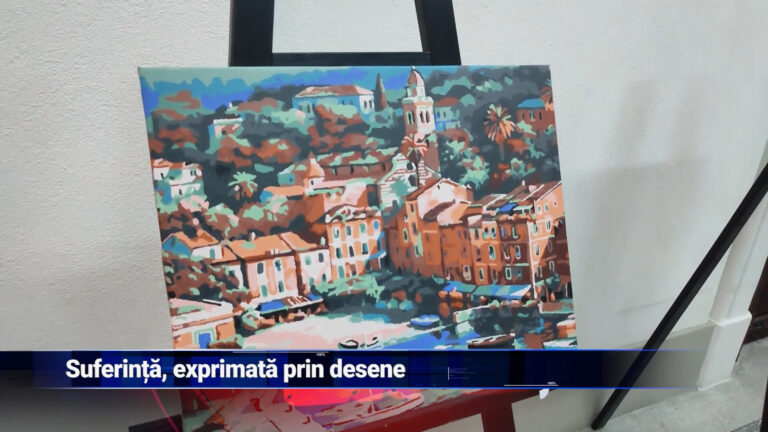 Suferința, exprimată prin desene