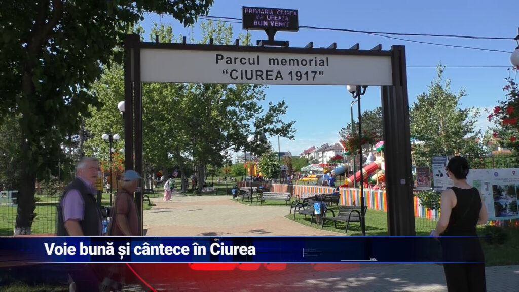Voie bună și cântece în Ciurea