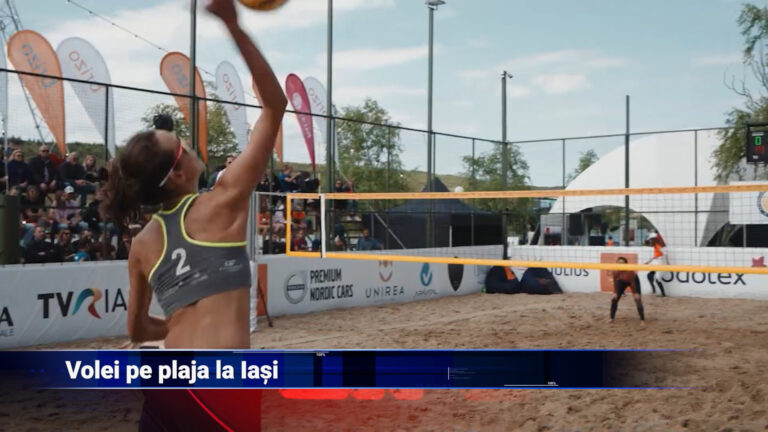 Volei pe plajă la Iași