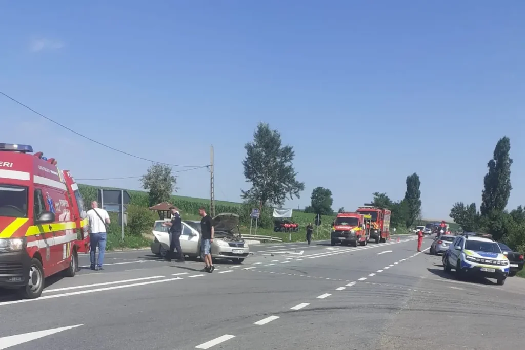 Șase răniți după un accident grav la Butea