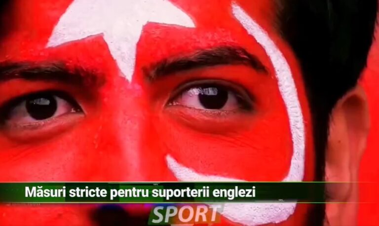 MĂSURI STRICTE PENTRU SUPORTERII ENGLEZI