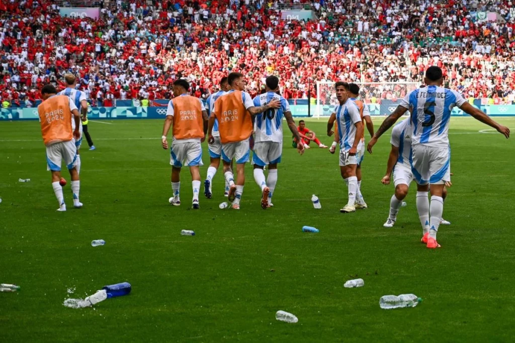AFA depune plângere la FIFA după incidentele din meciul împotriva Marocului la Jocurile Olimpice de la Paris