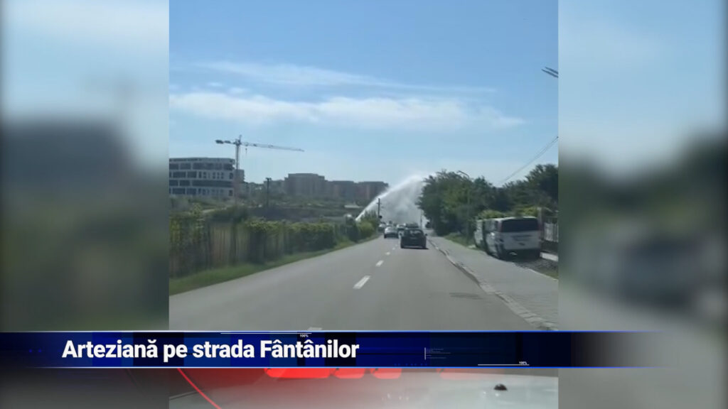 Arteziană pe strada Fântânilor