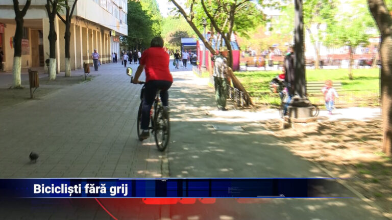 Bicicliști fără griji