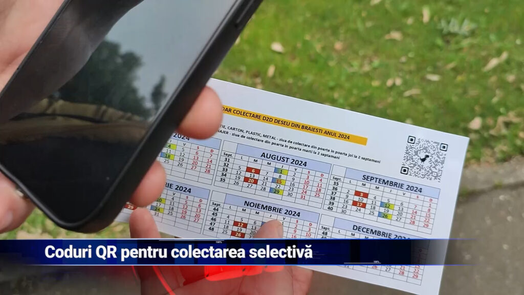Coduri QR pentru colectarea selectivă