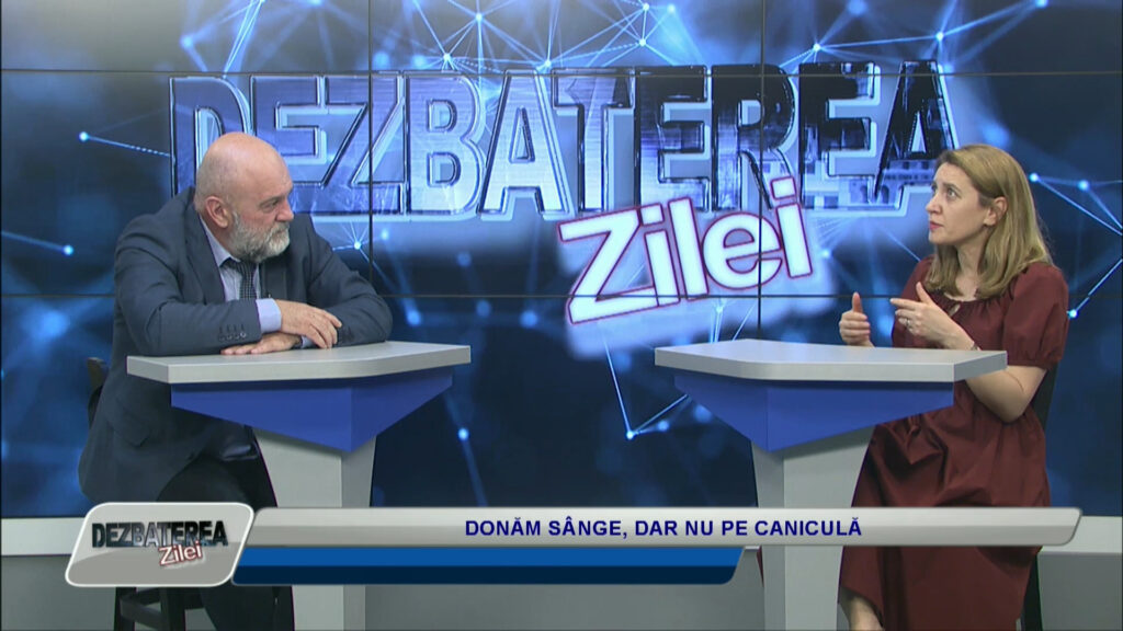 Dezbaterea zilei / Donăm sange, dar nu pe canicula