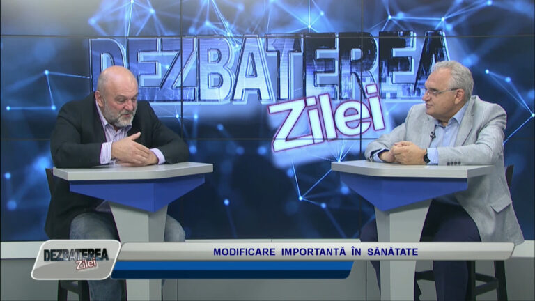 DEZBATEREA ZILEI / MODIFICARE IMPORTANTĂ ÎN SĂNĂTATE