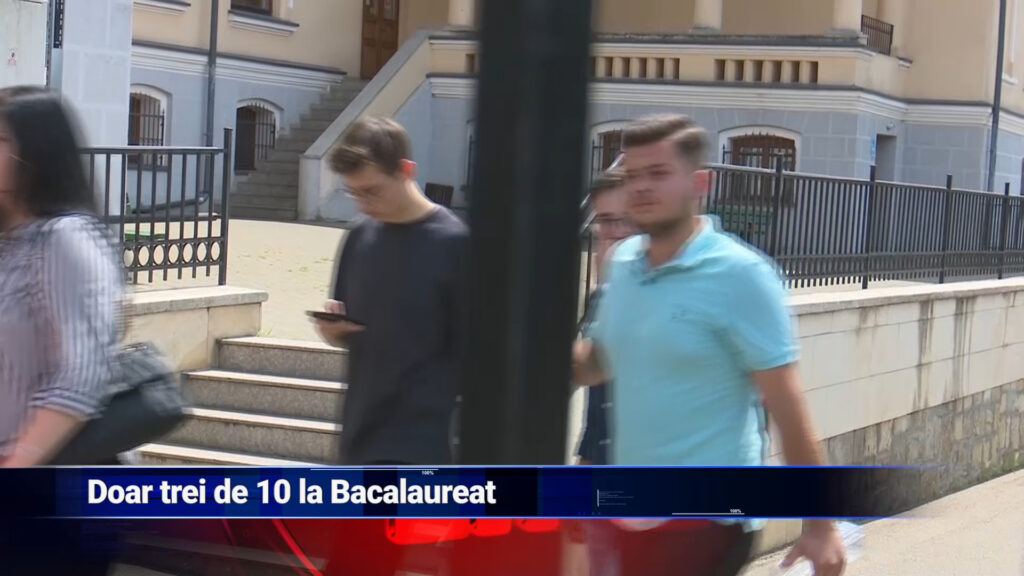 Doar trei de 10 la Bacalaureat