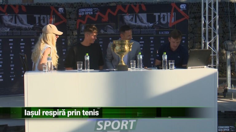 Iașul respiră prin tenis